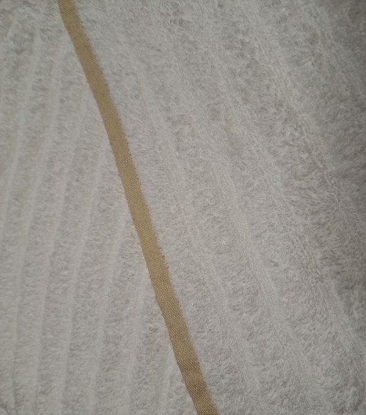 Saunatuch Welle weiß ca.80x220cm